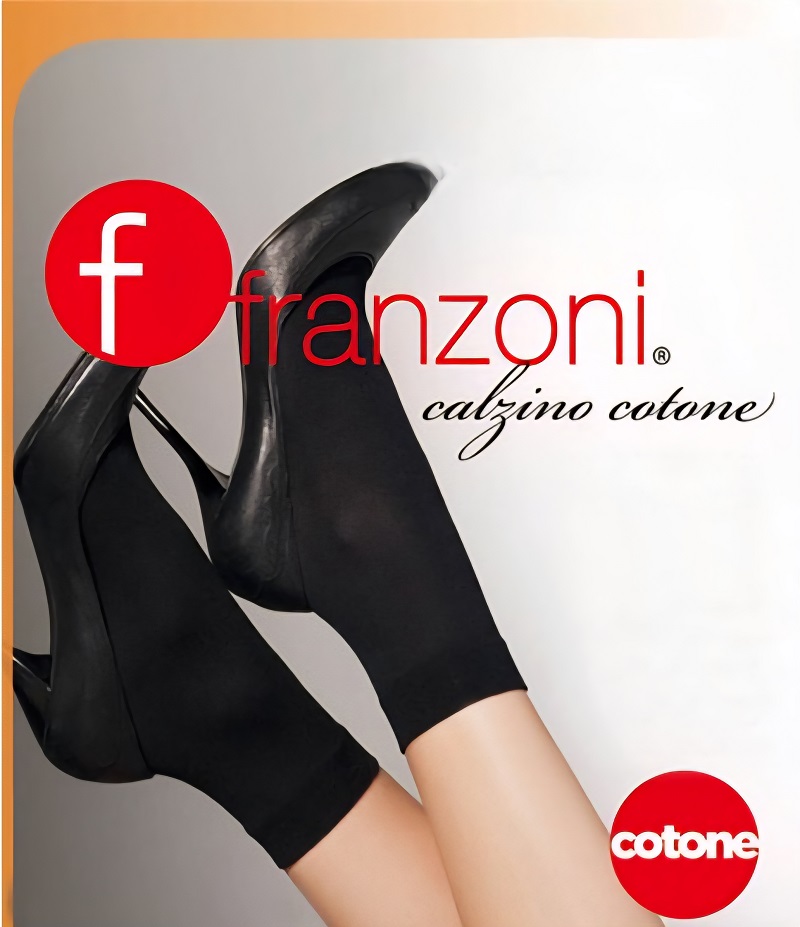 FRANZONI Calzino Cotone pamutos bokafix