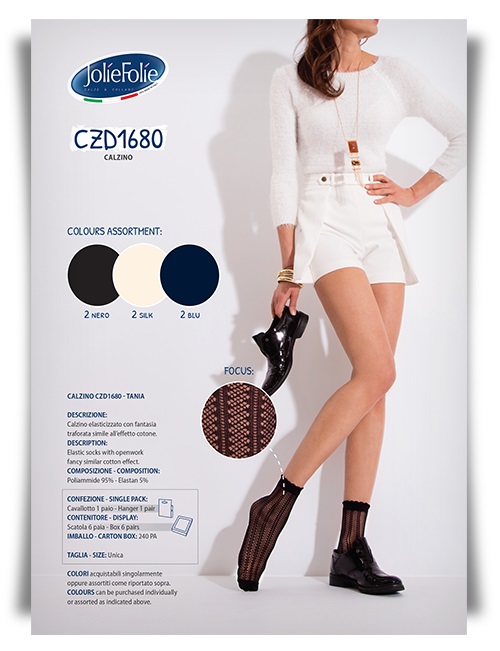 Calzino Tania Mintás bokafix