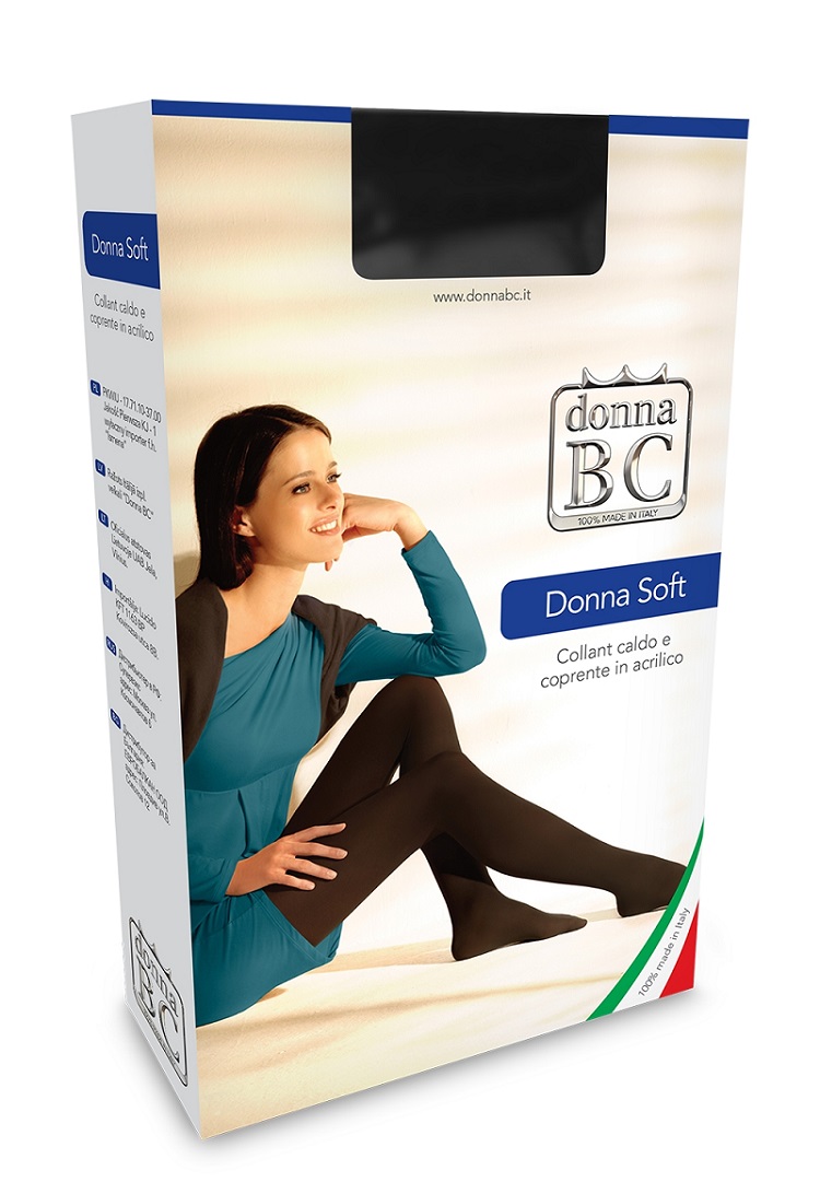 Donna Soft akril harisnyanadrág 5db/csomag (3-L)