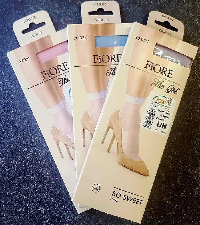FIORE Elasztikus 20den bokafix 2 pár